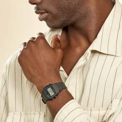 Hot CASIO COLLECTION Montre Vintage Noir