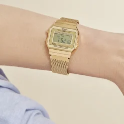 Sale CASIO COLLECTION Montre Vintage 2 Tons