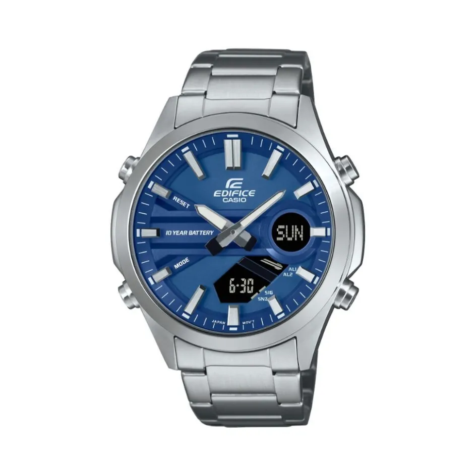 CASIO EDIFICE Montre Bleu* Montres Digitales