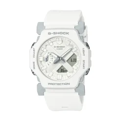 Discount CASIO G-SHOCK Montre Blanc cadran blanc fond blanc bracelet résine blanc