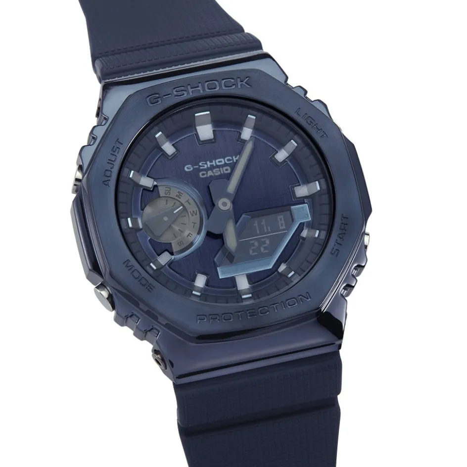 New CASIO G-SHOCK Montre Bleu cadran bleu bracelet résine bleue