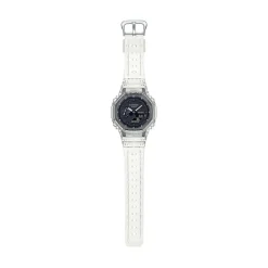 Best CASIO G-SHOCK Montre Noir cadran gris fond noir bracelet résine blanche