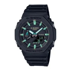 CASIO G-SHOCK Montre Noir cadran noir fond noir bracelet résine noir
