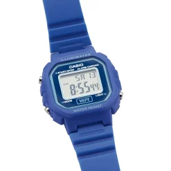 Best CASIO COLLECTION Montre Casio Kid Multicolore cadran bleu bracelet caoutchouc bleu