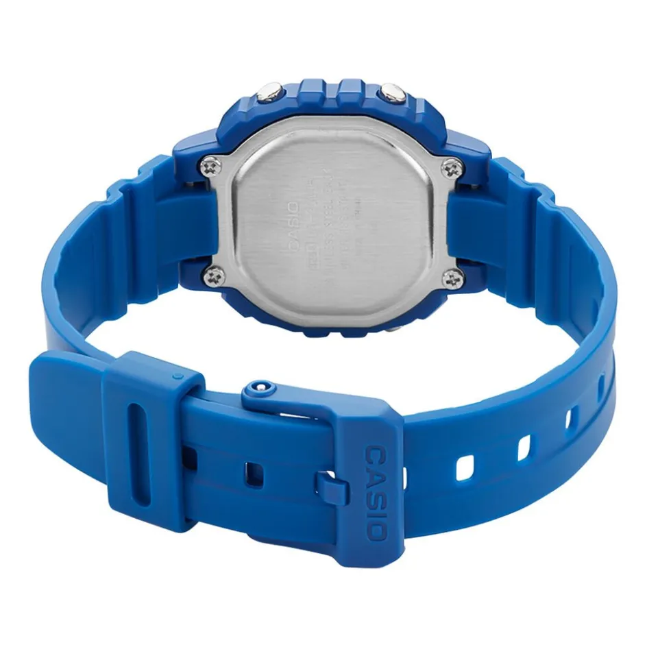 Best CASIO COLLECTION Montre Casio Kid Multicolore cadran bleu bracelet caoutchouc bleu