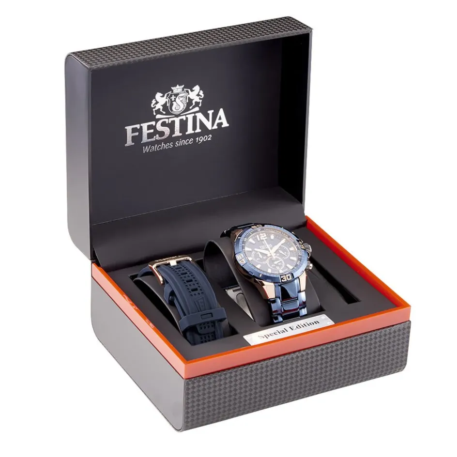FESTINA Montre Chrono Bike Bleu* Coffrets Montres|Montres Sport