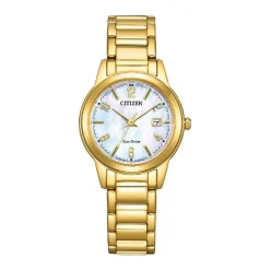 CITIZEN Montre Platform Femme Nacre Blanche* Montres Solaires