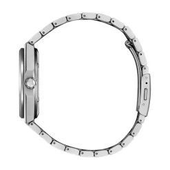 New CITIZEN Montre Super Titanium 39.5 Bleu cadran argenté fond bleu bracelet titane argenté