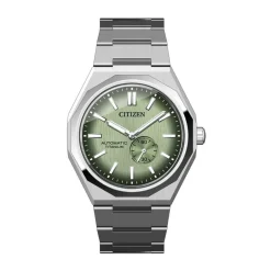 CITIZEN Montre Super Titanium Mechanical Zenshin Vert* Montres Automatiques