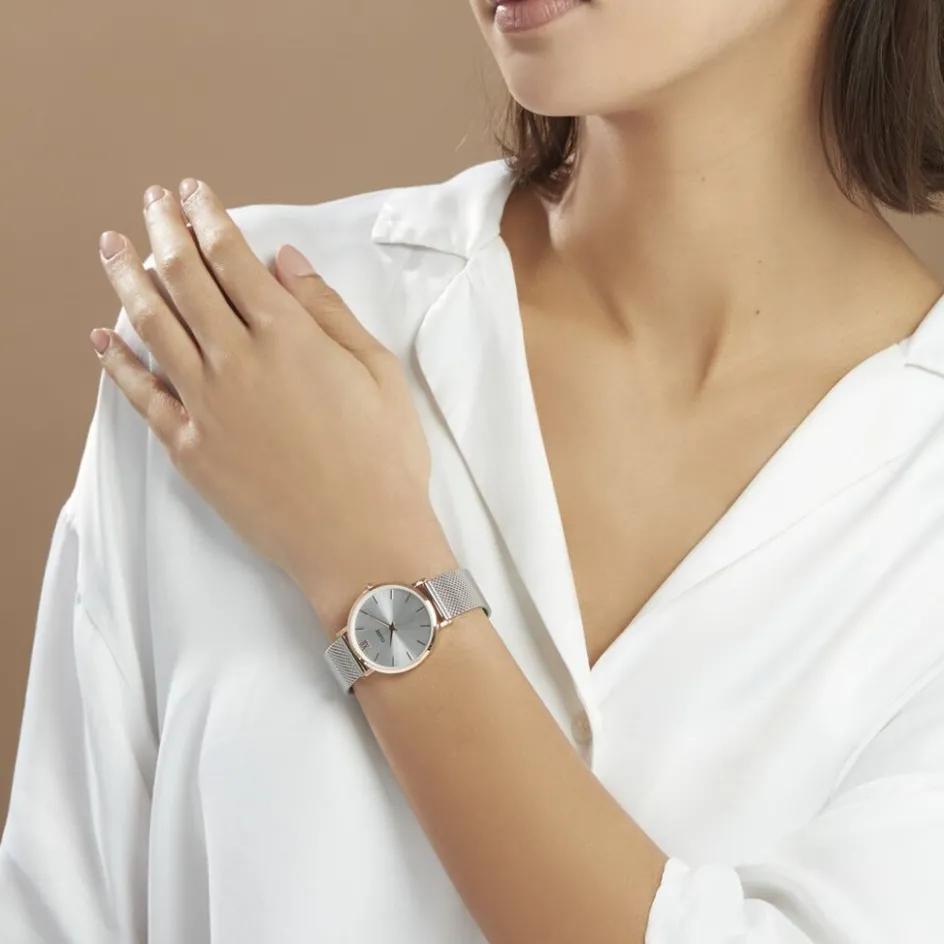 CLUSE Montre Minuit Argent* Montres Tendances|Montres Petits Prix