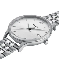 CLUSE Montre Minuit Date Argenté* Montres Petits Prix