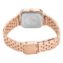 Best CODHOR Montre Carla Rose cadran rose fond rose bracelet acier rose