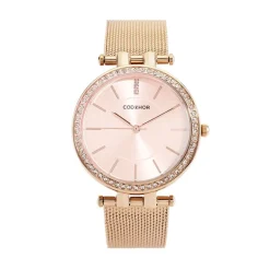 CODHOR Montre Celinia Doré Rose* Montres Tendances|Montres Petits Prix