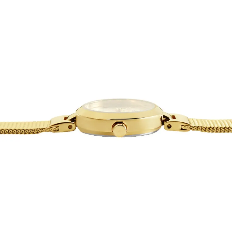 Outlet CODHOR Montre Eleonorine Doré cadran doré fond doré bracelet acier doré