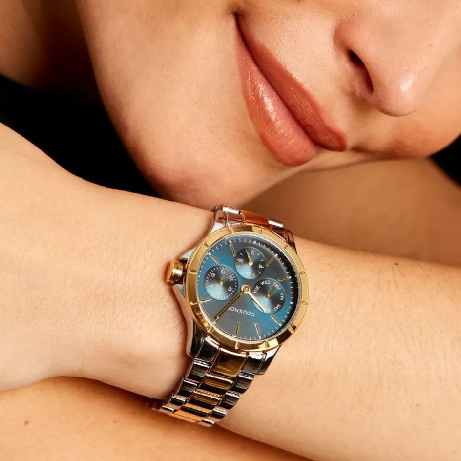 CODHOR Montre Juliette Bleu* Montres Tendances|Montres Petits Prix