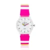 CODHOR Montre Kid Rayure Blanc* Montres Petits Prix