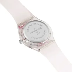 CODHOR Montre Kid Rayure Blanc* Montres Petits Prix