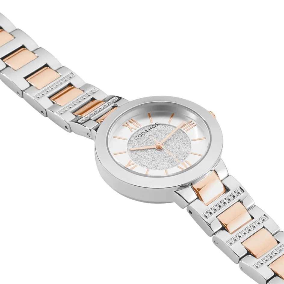 CODHOR Montre Lauryn Argenté* Montres Tendances|Montres Petits Prix