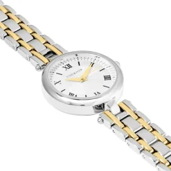 Sale CODHOR Montre Leonie Argenté cadran argenté fond argenté bracelet alliage argenté et doré