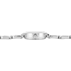 Discount CODHOR Montre Lina Bleu Gris cadran argenté fond bleu gris bracelet alliage argenté