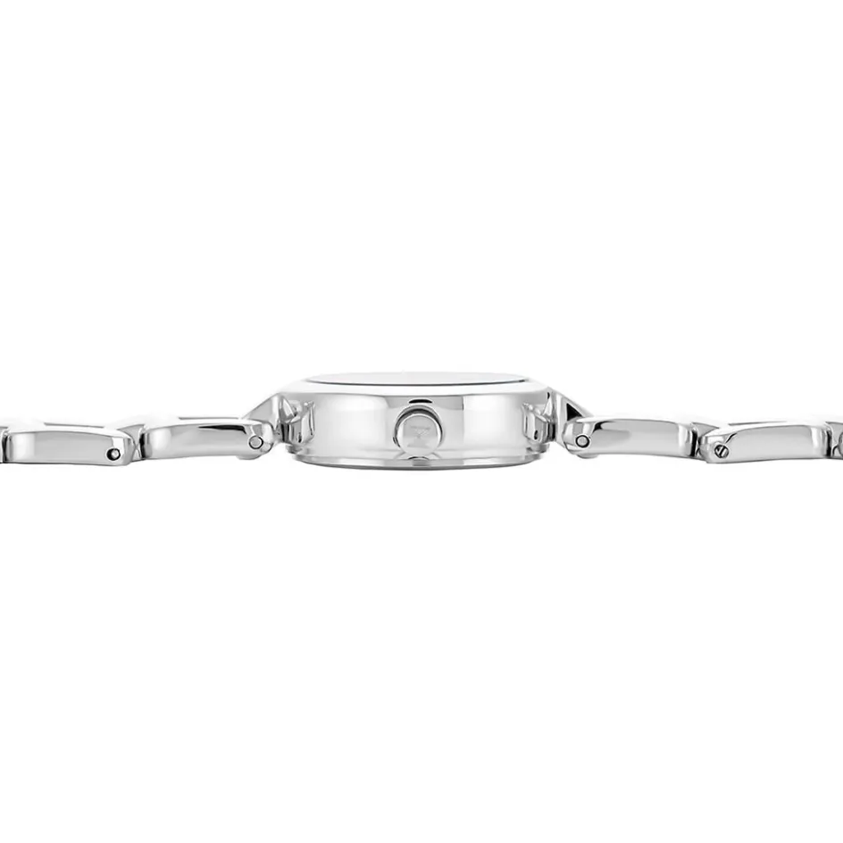 Discount CODHOR Montre Lina Bleu Gris cadran argenté fond bleu gris bracelet alliage argenté