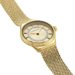 Discount CODHOR Montre Lola Doré cadran doré fond doré bracelet acier doré
