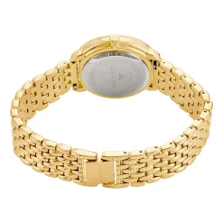 Outlet CODHOR Montre Louna Argenté cadran doré fond argenté bracelet alliage doré