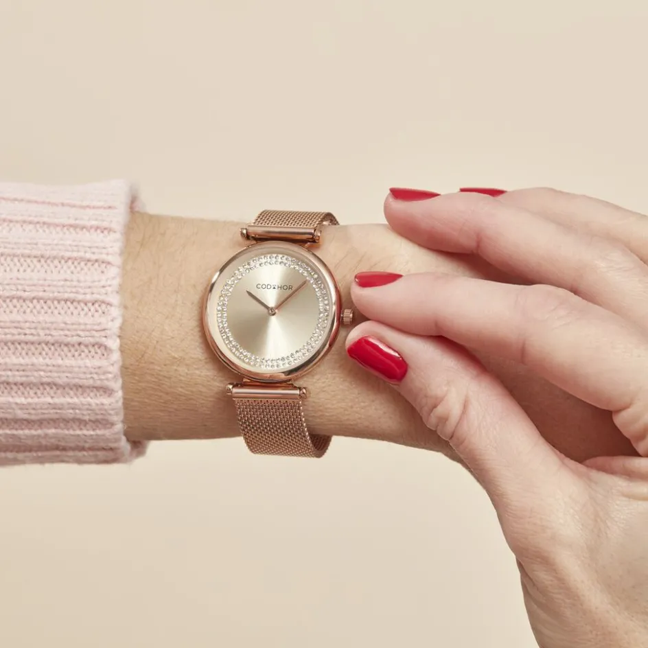 CODHOR Montre Nidia Doré* Montres Tendances|Montres Petits Prix