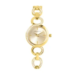 New CODHOR Montre Sarah Doré cadran doré fond doré bracelet alliage doré