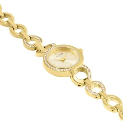 New CODHOR Montre Sarah Doré cadran doré fond doré bracelet alliage doré