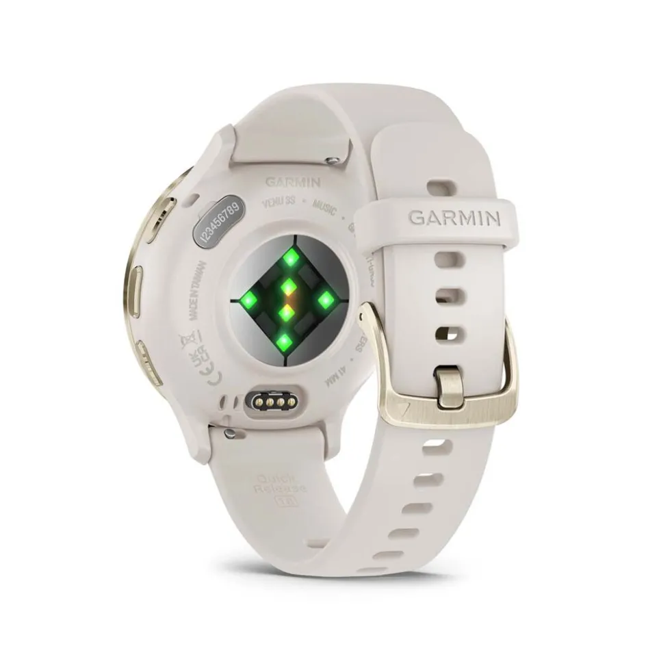 Clearance GARMIN Montre Connectée Venu 3 cadran ivoire bracelet silicone ivoire