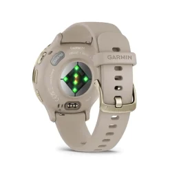 Sale GARMIN Montre Connectée Venu 3 cadran beige bracelet silicone beige