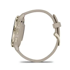 Sale GARMIN Montre Connectée Venu 3 cadran beige bracelet silicone beige
