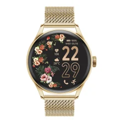 Outlet ICE WATCH Montre Connectée Smart 2.0 cadran doré bracelet métal doré