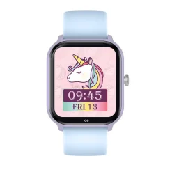 Clearance ICE WATCH Montre Connectée Smart Junior 3.0 cadran violet bracelet plastique bleu sky