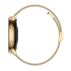 New TEKDAY Montre Connectée cadran rose bracelet acier rose