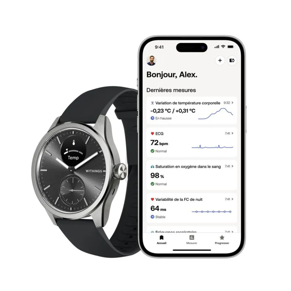 WITHINGS Montre Connectée Scanwatch 2* Montres Connectées|Montres Digitales