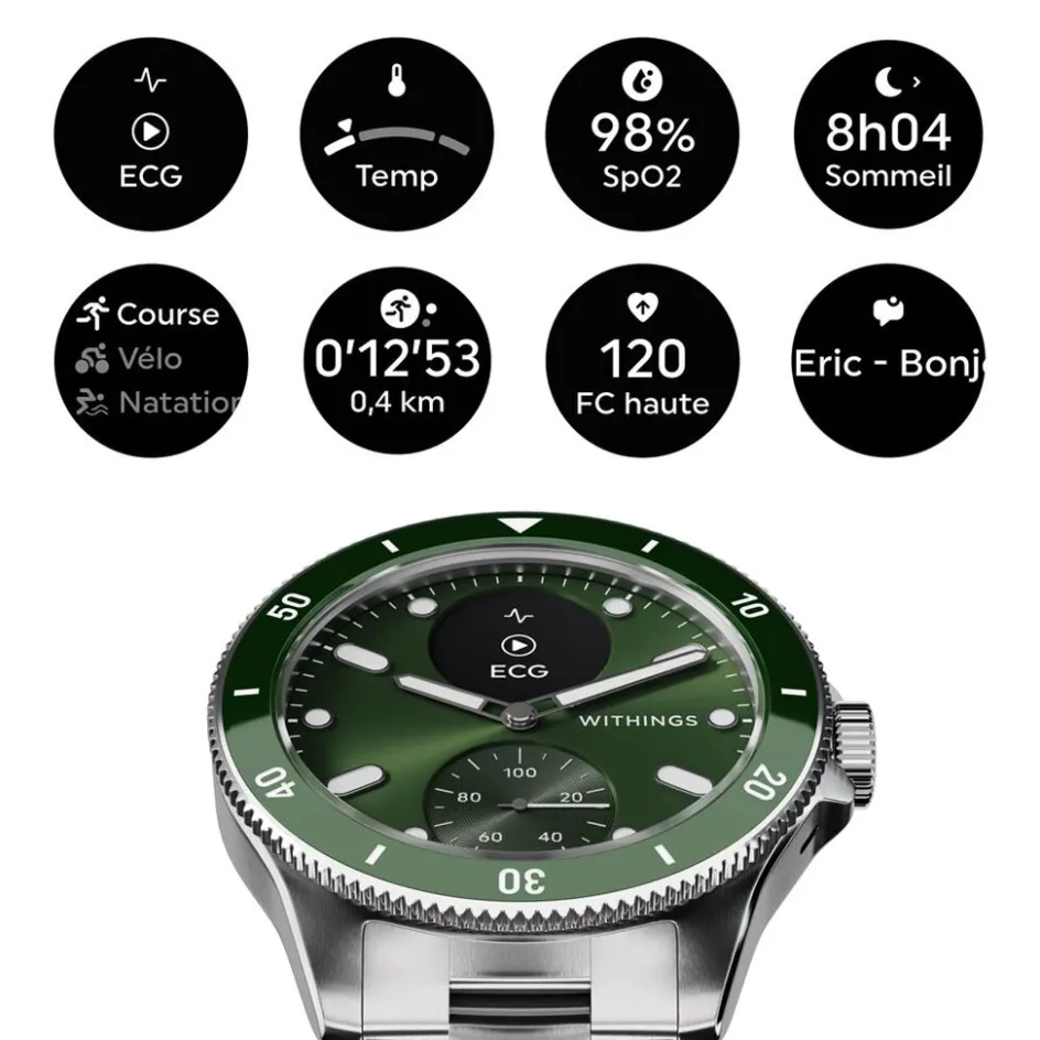 WITHINGS Montre Connectée Scanwatch Nova* Montres Connectées|Montres Digitales