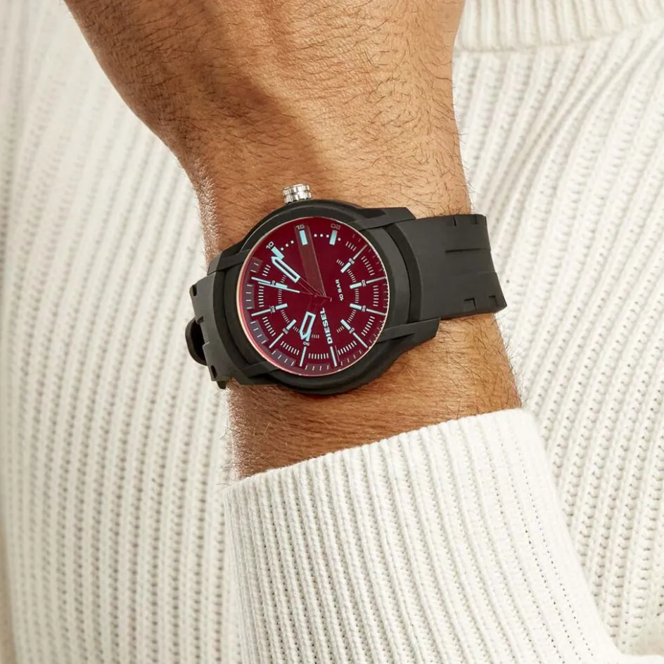 Best DIESEL Montre Armbar Rig Noir