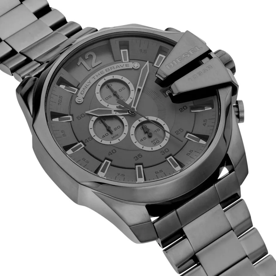 DIESEL Montre Mega Chief Gris* Montres Tendances