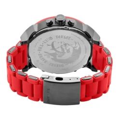 New DIESEL Montre Mr Daddy 2.0 Divers cadran gris fond gunmetal bracelet acier gris