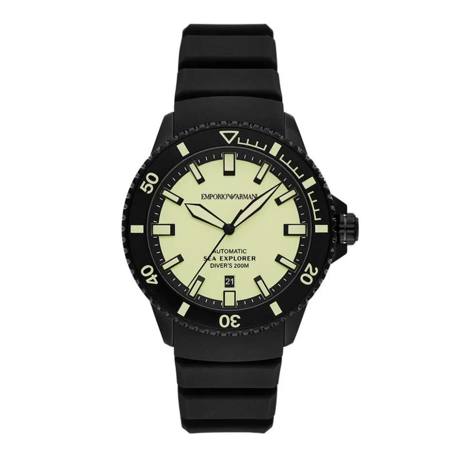 EMPORIO ARMANI Montre Sea Explorer Jaune* Montres Automatiques