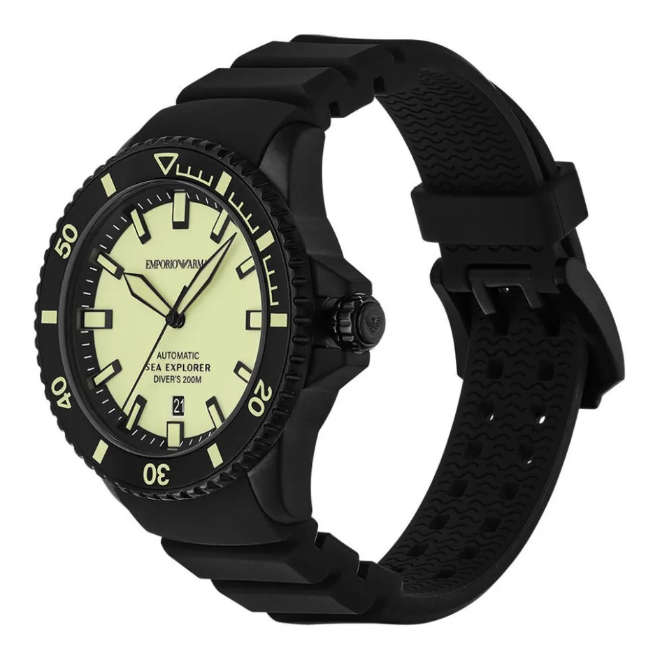 EMPORIO ARMANI Montre Sea Explorer Jaune* Montres Automatiques