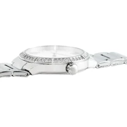 New FESTINA Montre Boyfriend Blanc cadran argenté fond blanc bracelet acier argenté
