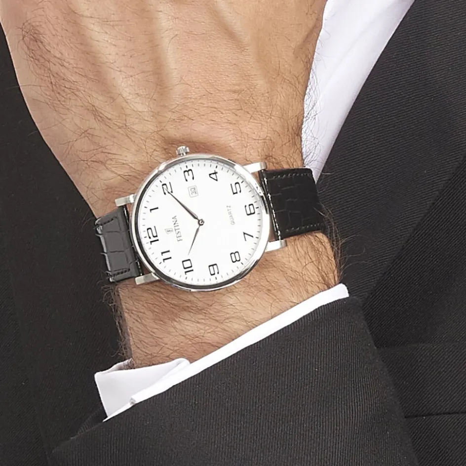 FESTINA Montre Classics Blanc* Montres Classiques|Montres Petits Prix