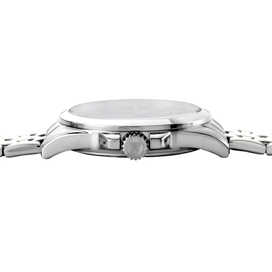 Clearance FESTINA Montre Classics Bleu cadran argenté fond bleu bracelet acier argenté