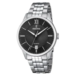 FESTINA Montre Classics Noir* Montres Classiques|Montres Petits Prix