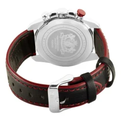 Outlet FESTINA Montre Junior Fond Blanc cadran argenté fond blanc bracelet cuir noir