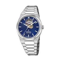 FESTINA SWISS MADE Montre Automatic 40 Bleu* Montres Squelettes|Montres Automatiques