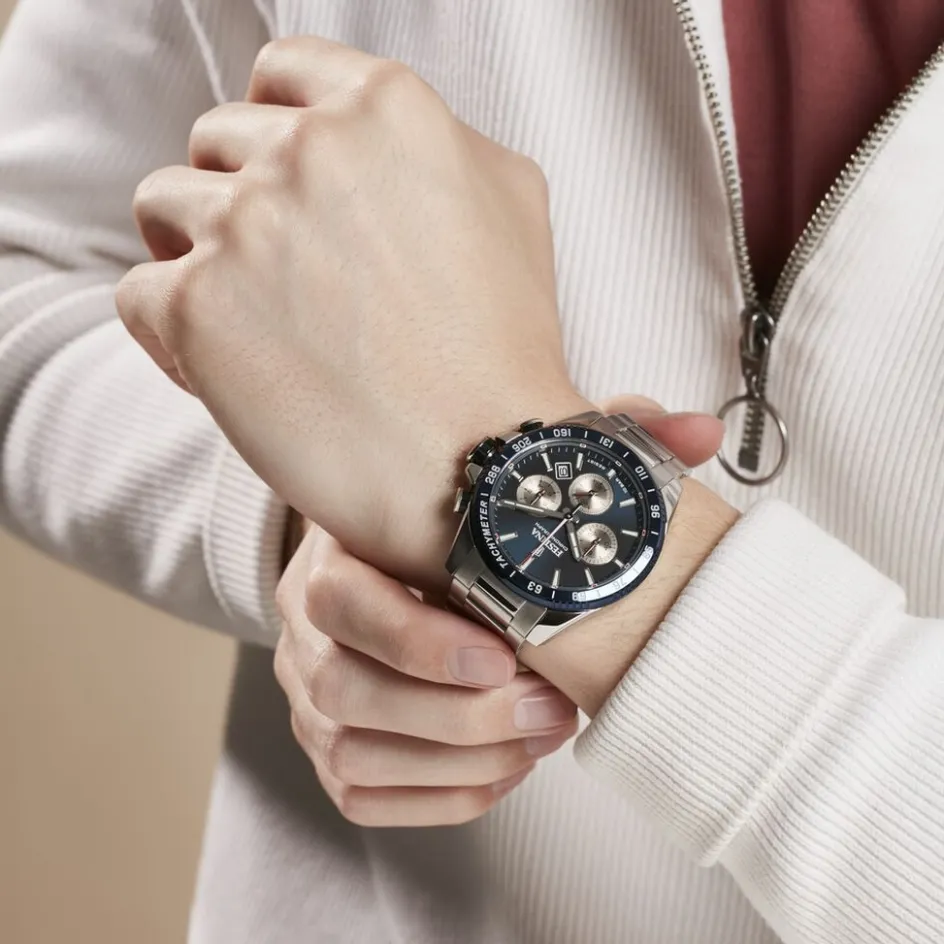 FESTINA Montre Timeless Chronograph Bleu* Montres Sport